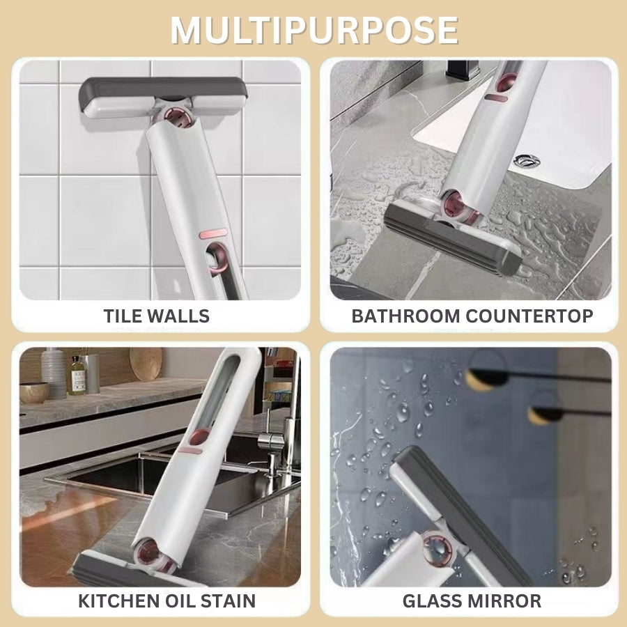 Self-Squeeze Portable Mop – Space-Saving, Quick Cleaning