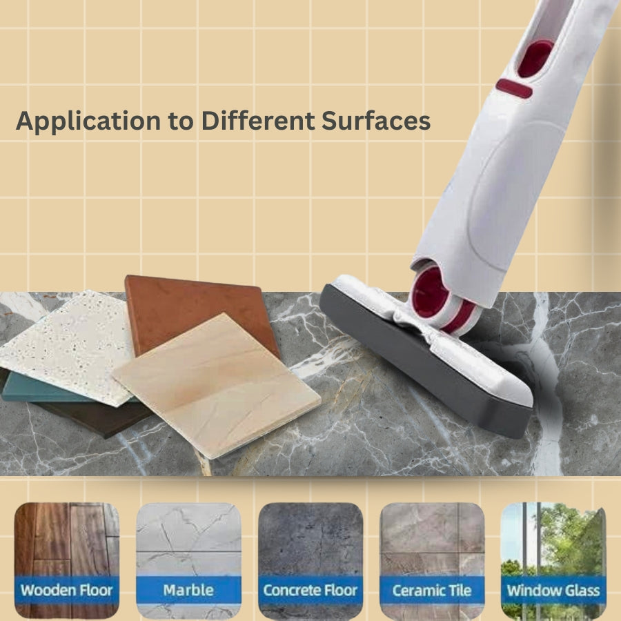 Self-Squeeze Portable Mop – Space-Saving, Quick Cleaning